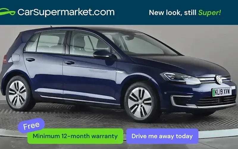Używany VW e-Golf 99 kW (135 KM) 2019 Hatchback