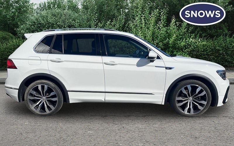 Used VW Tiguan R-line 190 HP (139 kW) 2017 White SUV