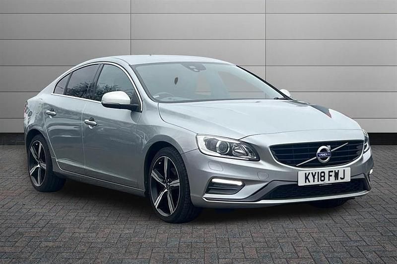 Used Volvo S60 R-Design 190 HP (139 kW) 2018 Electric silver Sedan