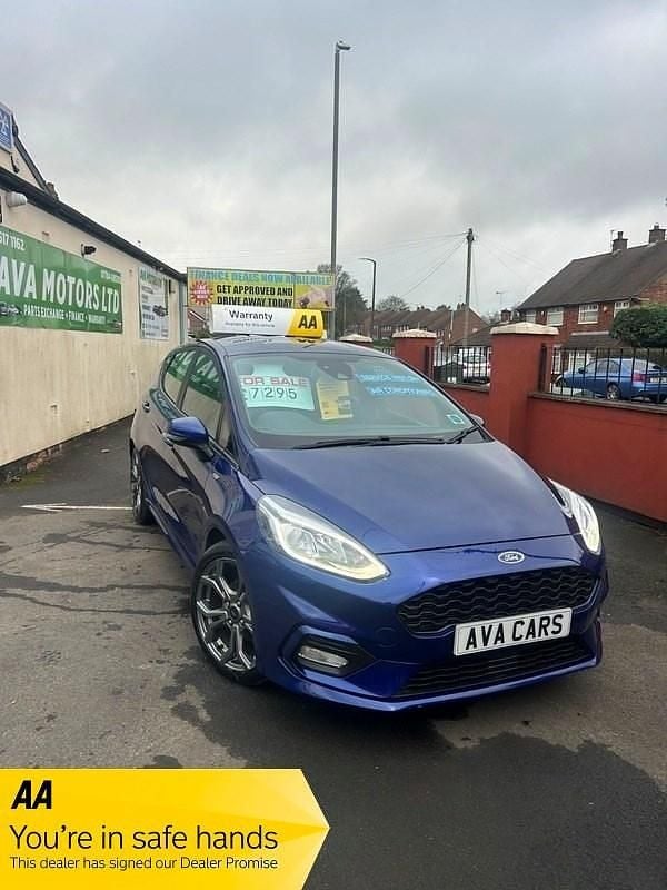Used Ford Fiesta ST-Line 2018 Blue Hatchback