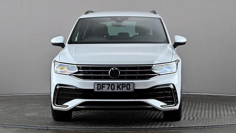 Used VW Tiguan R-line 150 HP (110 kW) 2020 White SUV