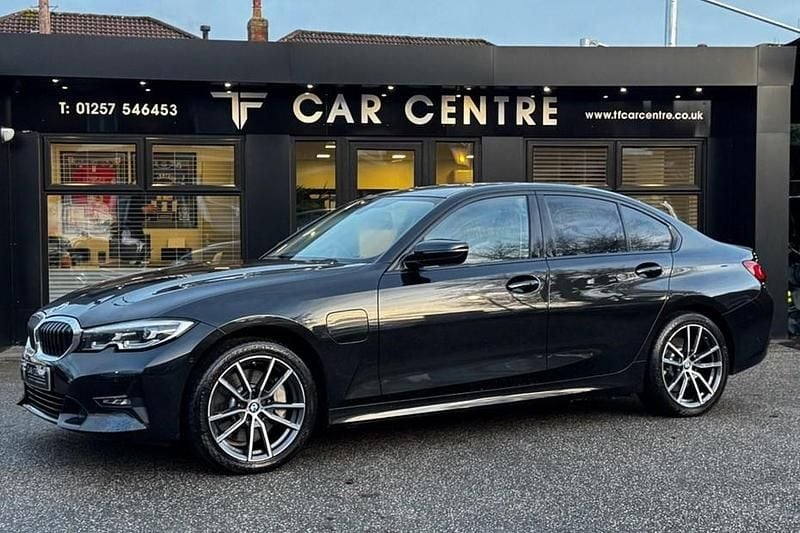 Black Used 2020 BMW 330e Sport Line Sedan | £19,995 (Good price) - Image 1/1
