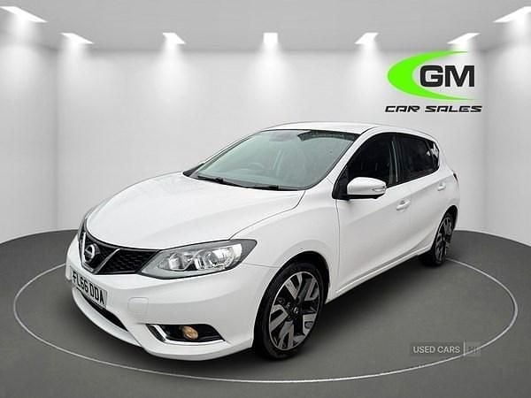 Used Nissan Pulsar Tekna 2016 White Hatchback