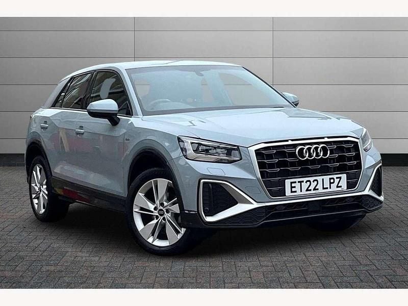 Arrow grey Used 2022 Audi Q2 S-Line SUV | £19,450 (Fair price) - Image 1/4