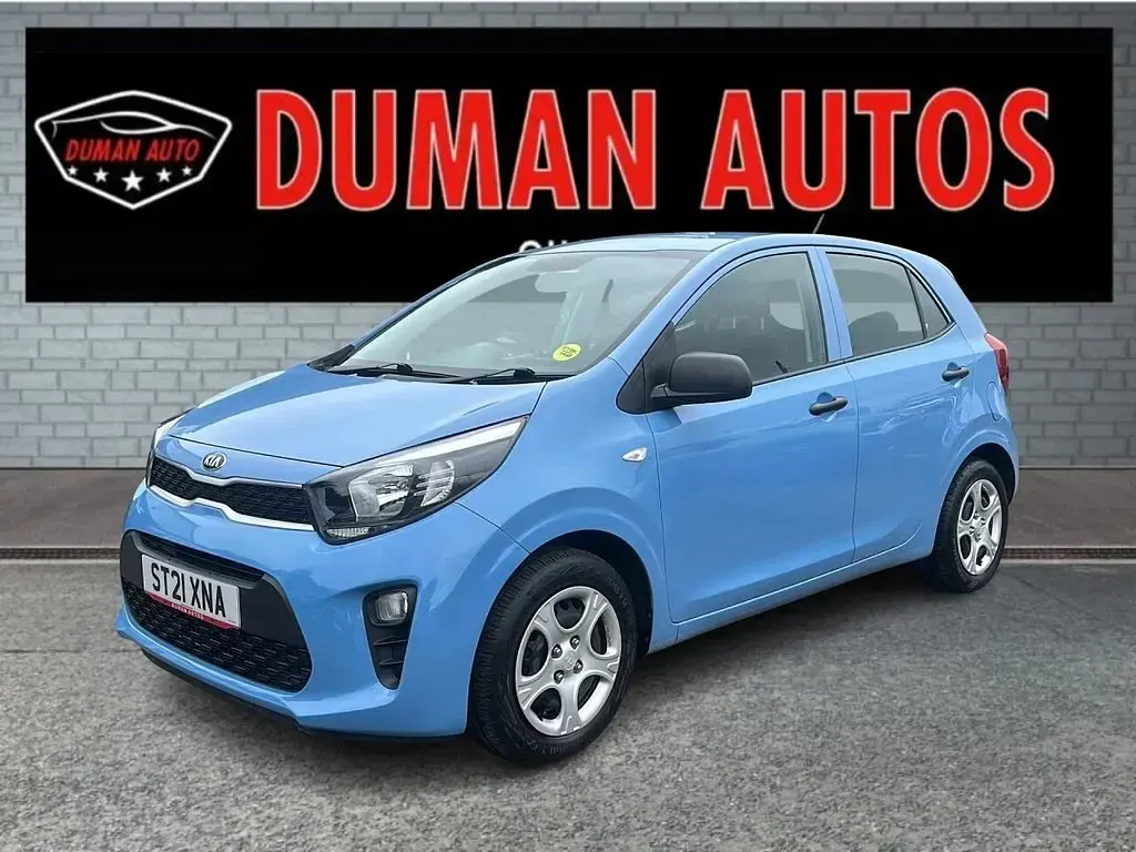 Used Kia Picanto 66 HP (48 kW) 2021 Blue Hatchback