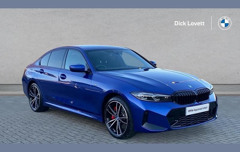 Used BMW 330e M Sport 288 HP (211 kW) 2024 Blue Sedan