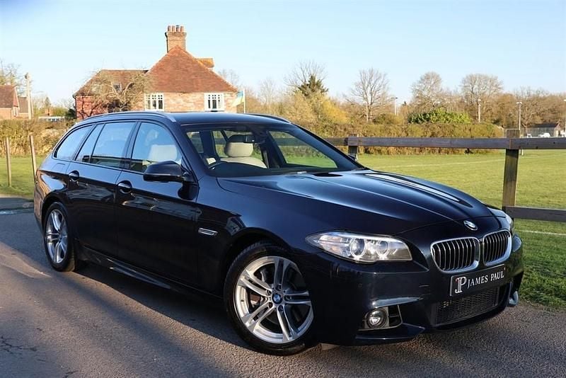 Used BMW 535 M Sport 313 HP (230 kW) 2015 Black Estate