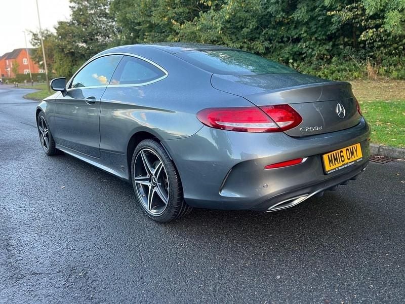 Used Mercedes C250 AMG line 2016 Grey Coupe