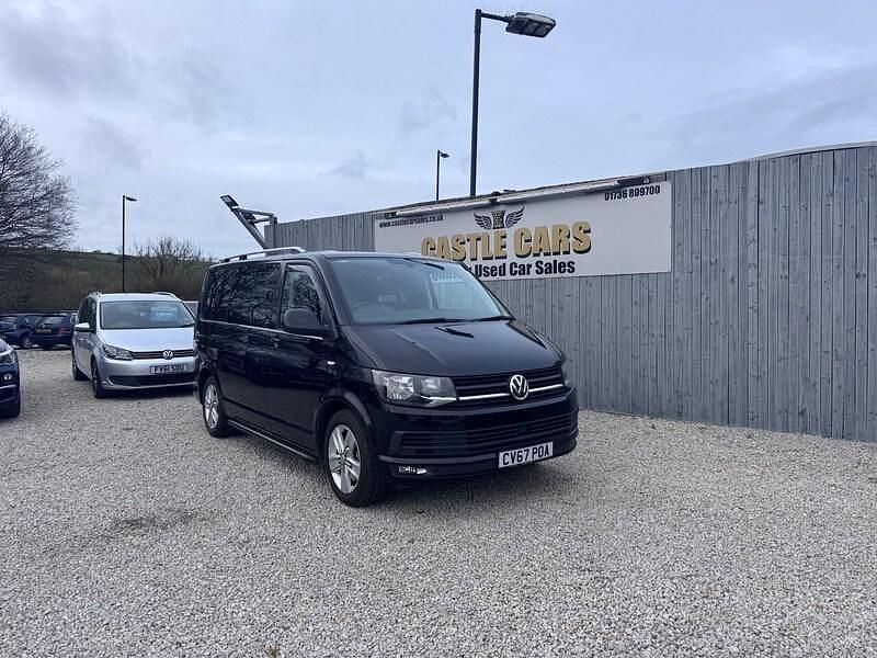 Usado VW Transporter Highline 2017 Negro Van