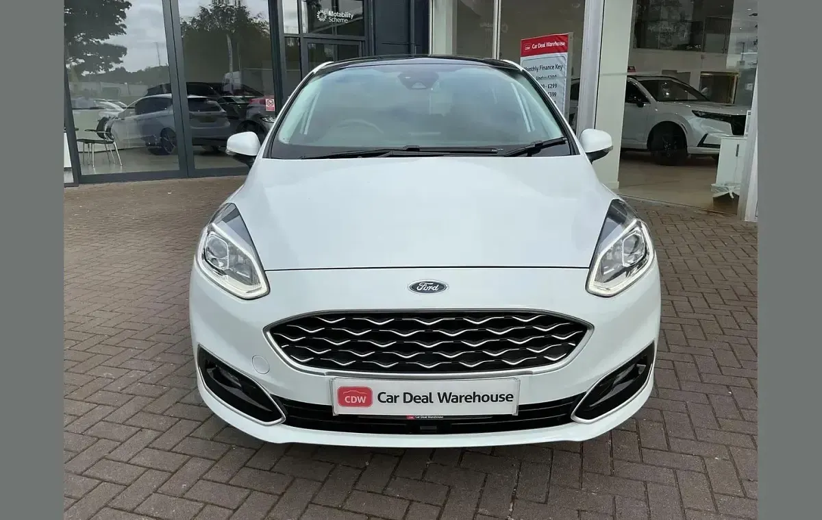 Used Ford Fiesta Vignale 123 HP (90 kW) 2019 White Hatchback