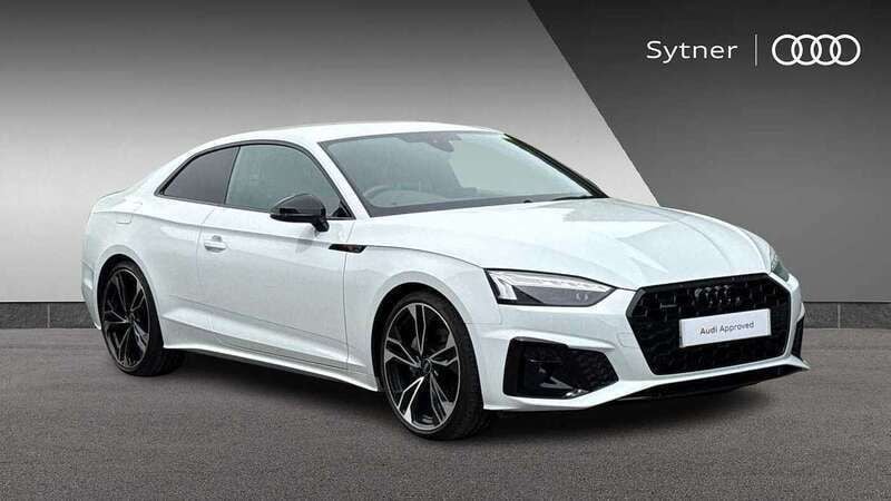 White Used 2023 Audi A5 Black Edition Coupe | £29,000 (Fair price) - Image 1/4