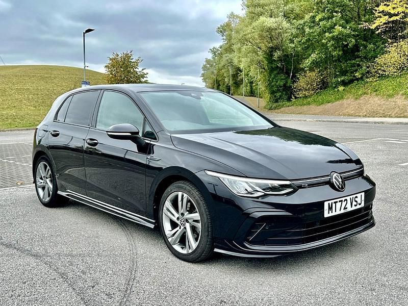 Black Used 2022 VW Golf VIII R-line Hatchback | £13,995 (Super price) - Image 1/4