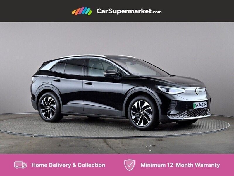 Black Used 2024 VW ID.4 Pro SUV | £27,697 (Fair price) - Image 1/4