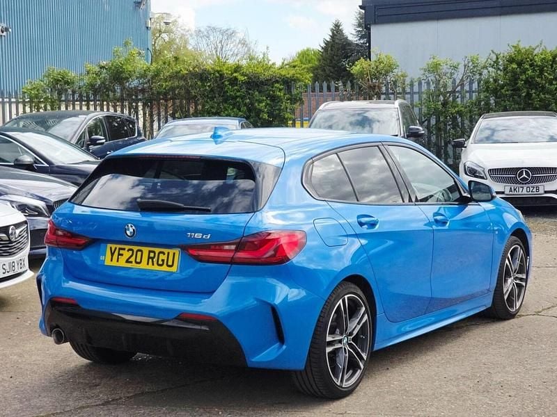 Used BMW 116 M Sport 2020 Blue Hatchback