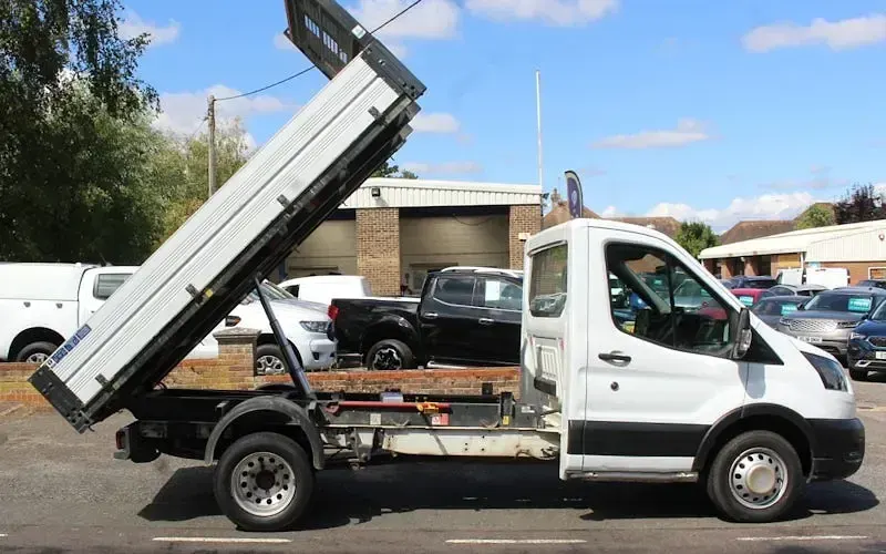 Used Ford Transit S 131 HP (96 kW) 2022 White Van