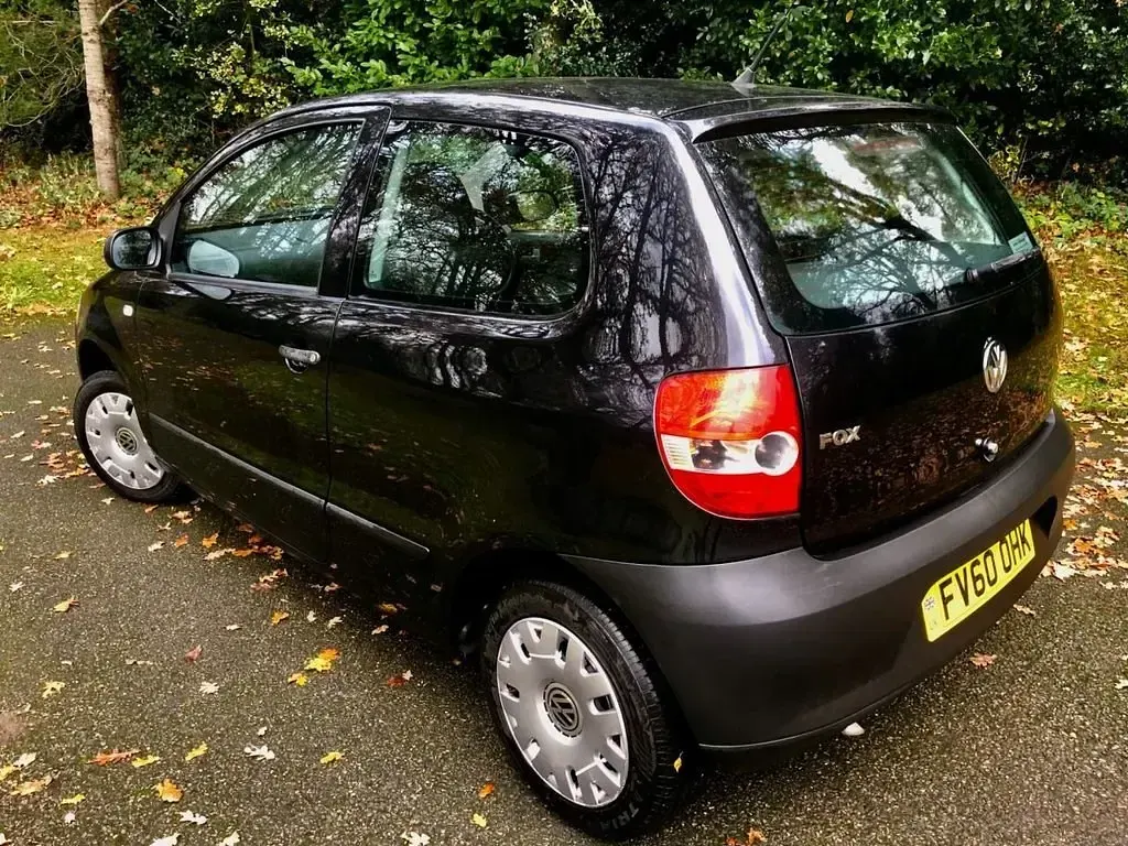 Używany VW Fox 55 KM (40 kW) 2010 Czarny Hatchback
