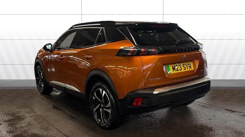 Orange Used 2022 Peugeot e-2008 GTi SUV | £14,711 (Fair price) - Image 1/3