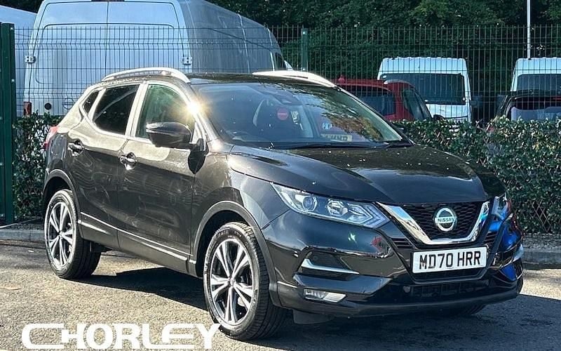 Black Used 2021 Nissan Qashqai N-Connecta SUV | £16,383 (Good price) - Image 1/4
