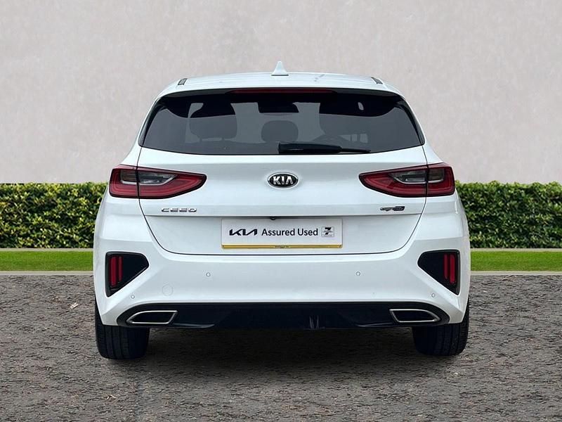 Used Kia Ceed GT-Line 2019 White Hatchback