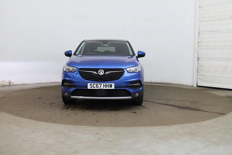 Used Vauxhall Grandland X Sport 130 HP (95 kW) 2018 Blue SUV