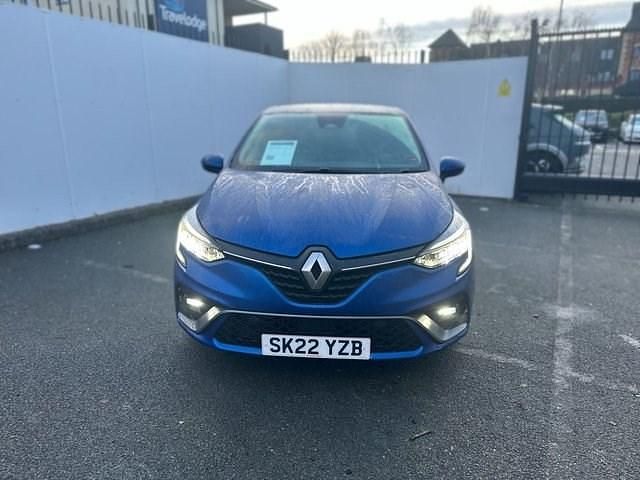 Used Renault Clio V RS Line 90 HP (66 kW) 2022 Blue Hatchback