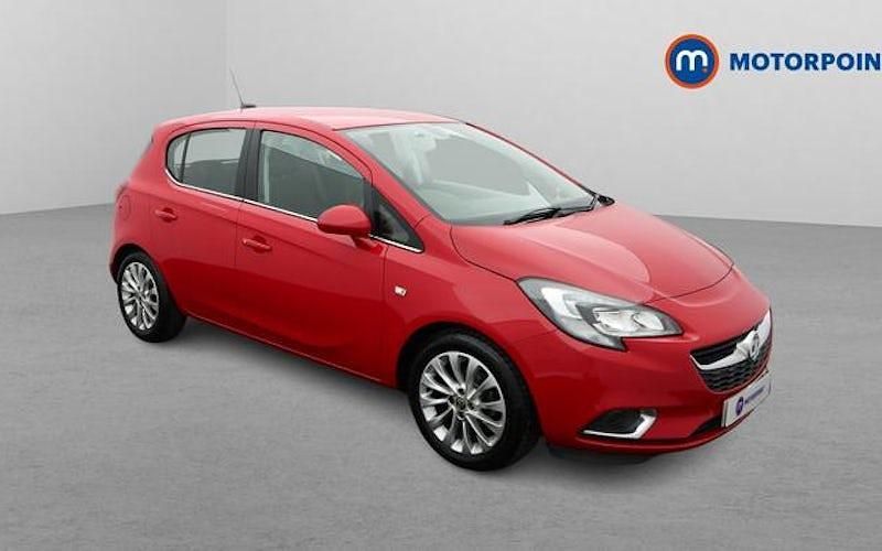 Used Vauxhall Corsa 90 HP (66 kW) 2018 Red Hatchback