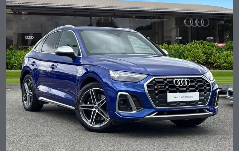 Blue Used 2023 Audi SQ5 Comfort SUV | £47,090 (Fair price) - Image 1/4