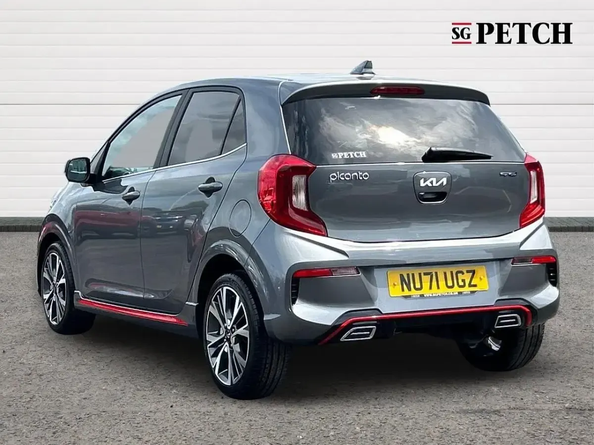 Used Kia Picanto GT-Line 99 HP (72 kW) 2021 Grey Hatchback