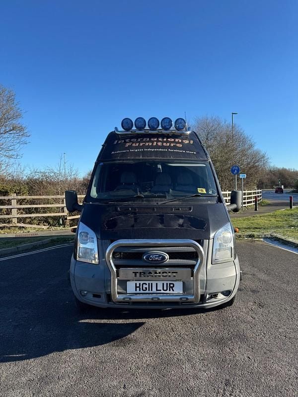 Used Ford Transit 200 HP (147 kW) 2011 Black Van
