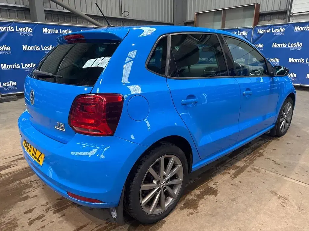 Used VW Polo Design 2015 Blue Hatchback