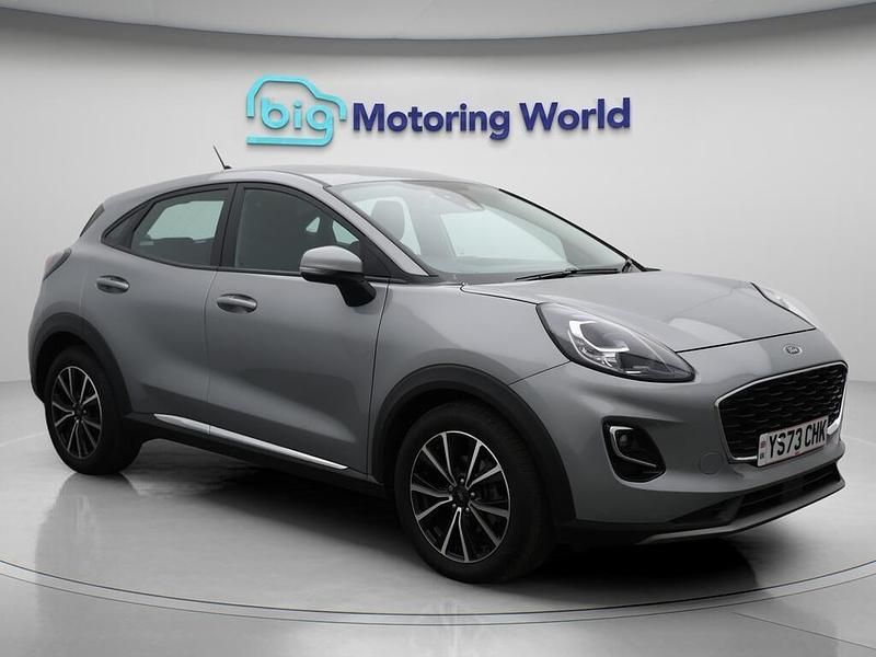 Silver Used 2023 Ford Puma Titanium Hatchback | £16,200 (Good price) - Image 1/4