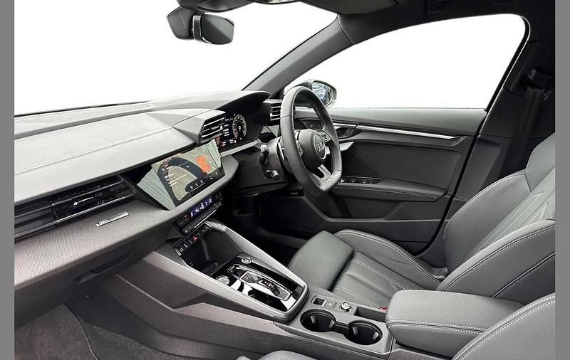 New Audi A3 Black Edition 147 HP (108 kW) 2025 Blue Sedan