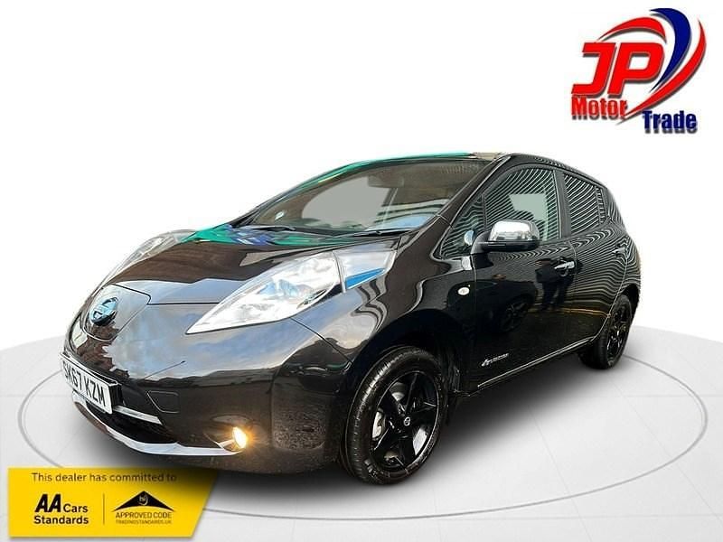 Used Nissan Leaf Black Edition 30 kW (41 HP) 2017 Black Hatchback