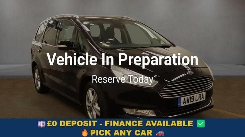 Black Used 2019 Ford Galaxy Titanium MPV | £12,649 (Good price) - Image 1/4