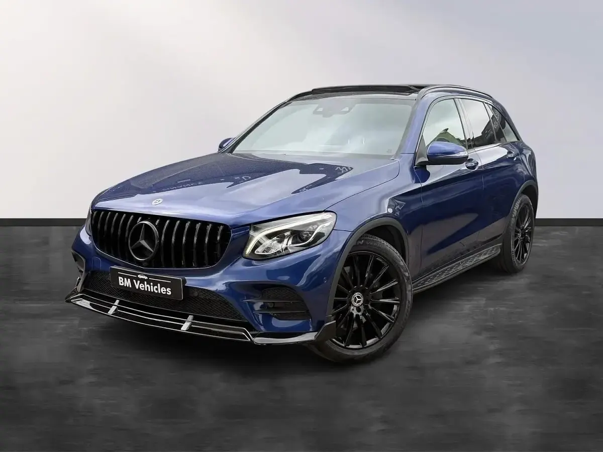 Used Mercedes GLC350 AMG line 2017 Blue SUV