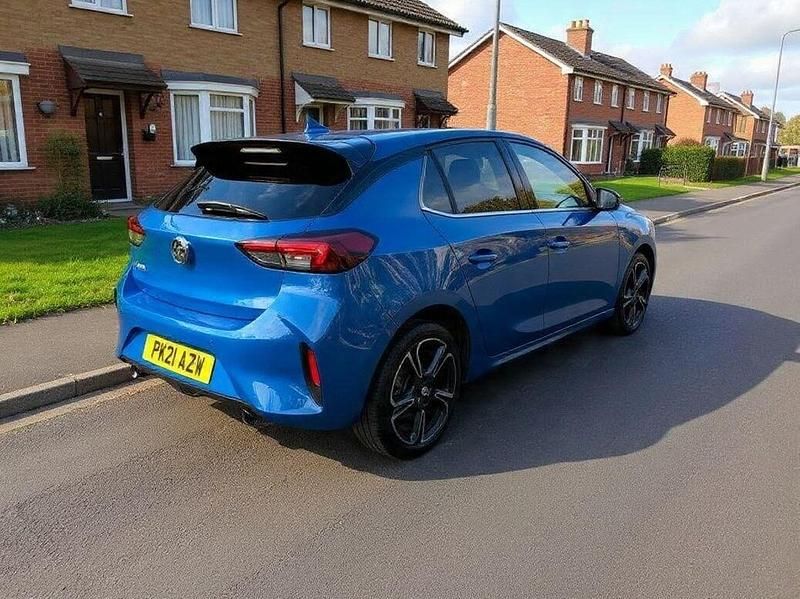 Used Vauxhall Corsa Ultimate 130 HP (95 kW) 2021 Blue Hatchback