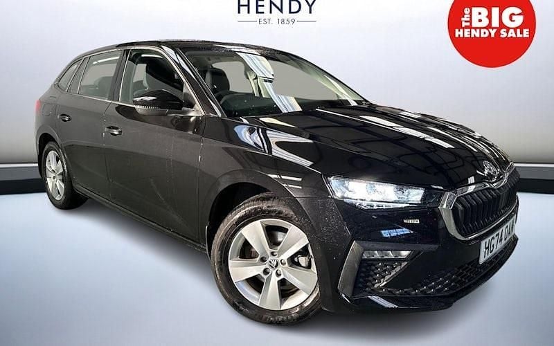 Black magic pearl effect Used 2024 Skoda Scala SE Hatchback | £15,999 (Fair price) - Image 1/4