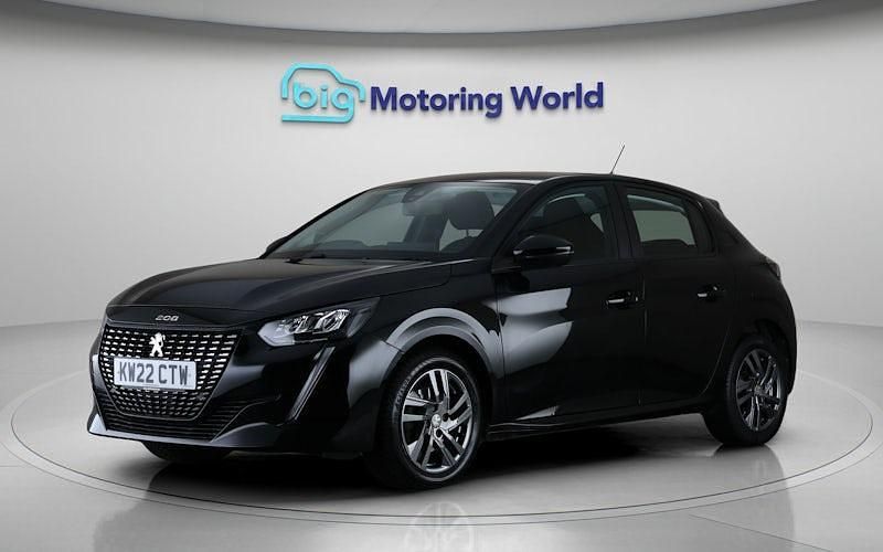 Used Peugeot 208 Active Premium 102 HP (75 kW) 2022 Black Hatchback