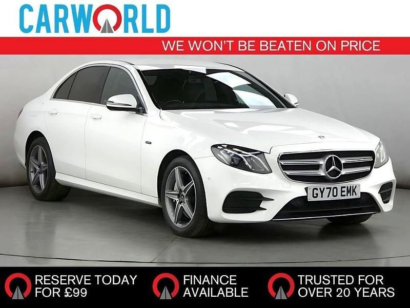White Used 2020 Mercedes E300 AMG line Sedan | £17,990 (Fair price) - Image 1/3