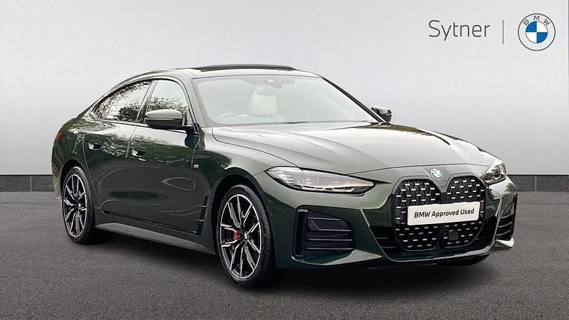 Green Used 2022 BMW 420 Gran Coupé M Sport Coupe | £32,000 (Good price) - Image 1/4