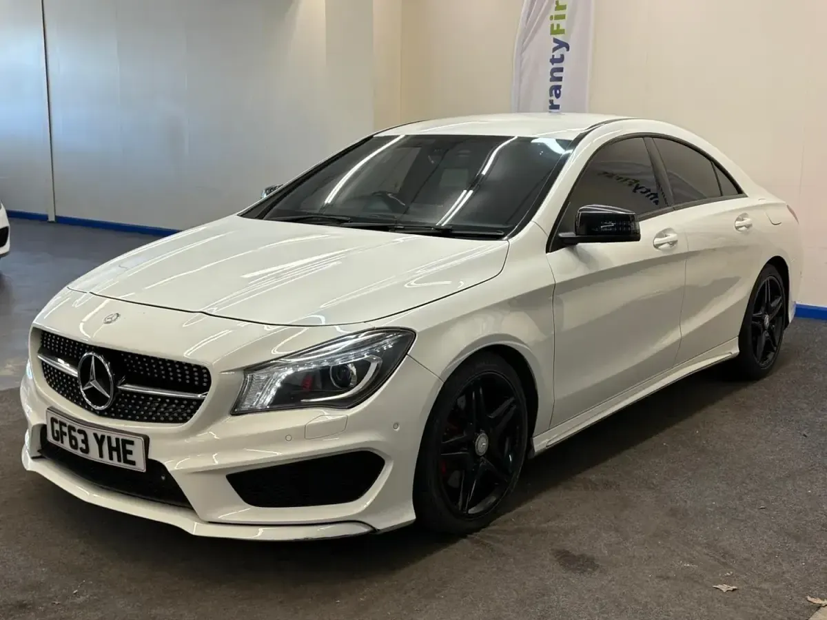 Used Mercedes CLA220 AMG 2014 White Sedan