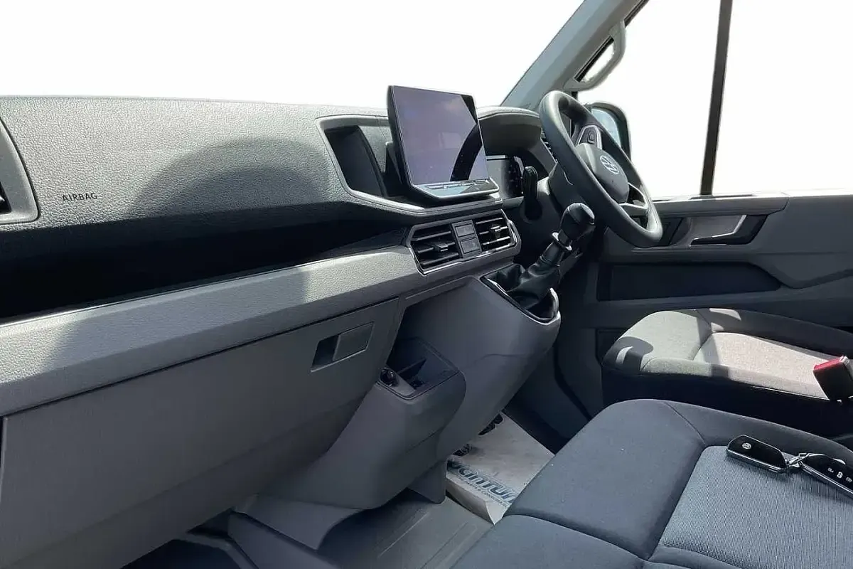 Used VW Crafter 140 HP (102 kW) 2026 Oyster silver Van