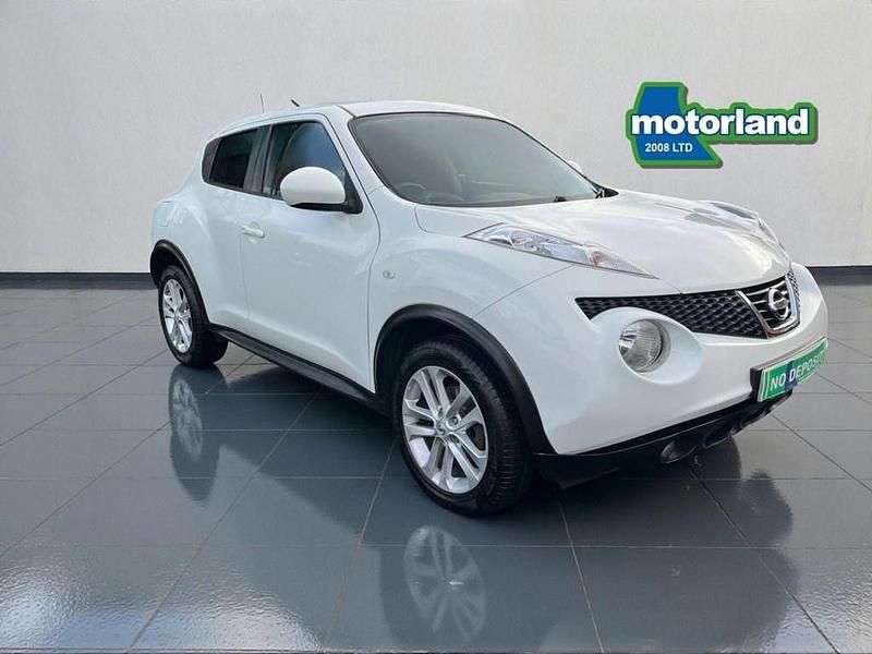 White Used 2014 Nissan Juke Acenta SUV | £4,999 (Expensive) - Image 1/4