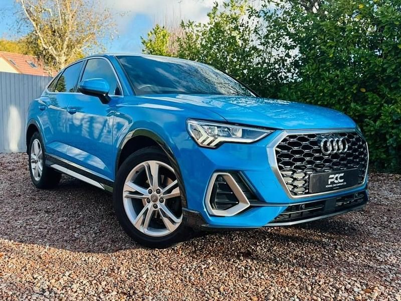 Used Audi Q3 Sportback S-Line 150 HP (110 kW) 2019 Blue SUV