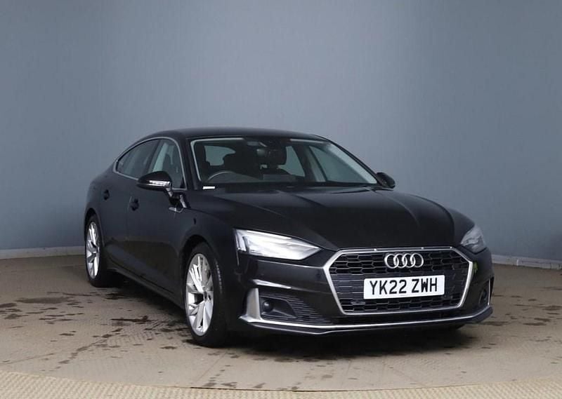 Used Audi A5 Sportback Sport 163 HP (119 kW) 2022 Black Hatchback