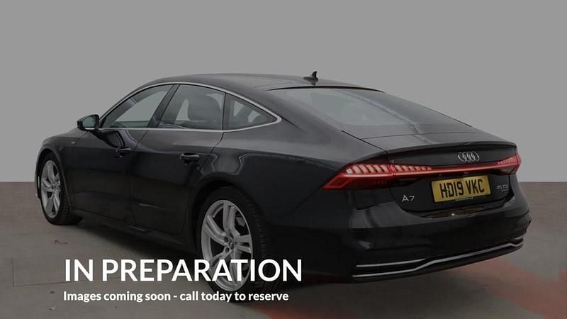Used Audi A7 Sportback S-Line 231 HP (169 kW) 2019 Black Hatchback