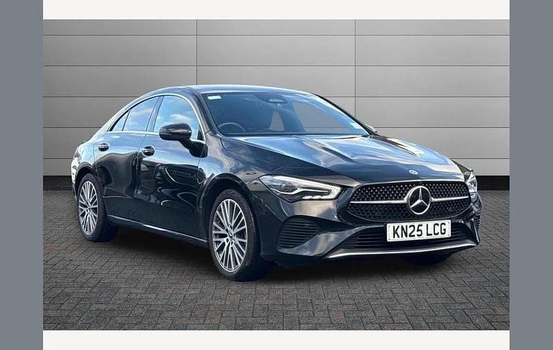 Black Used 2025 Mercedes CLA200 Executive Coupe | £26,495 (Good price) - Image 1/3