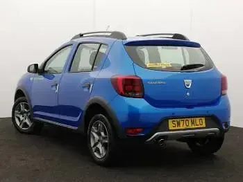 Used Dacia Sandero Comfort 90 HP (66 kW) 2021 Blue Hatchback
