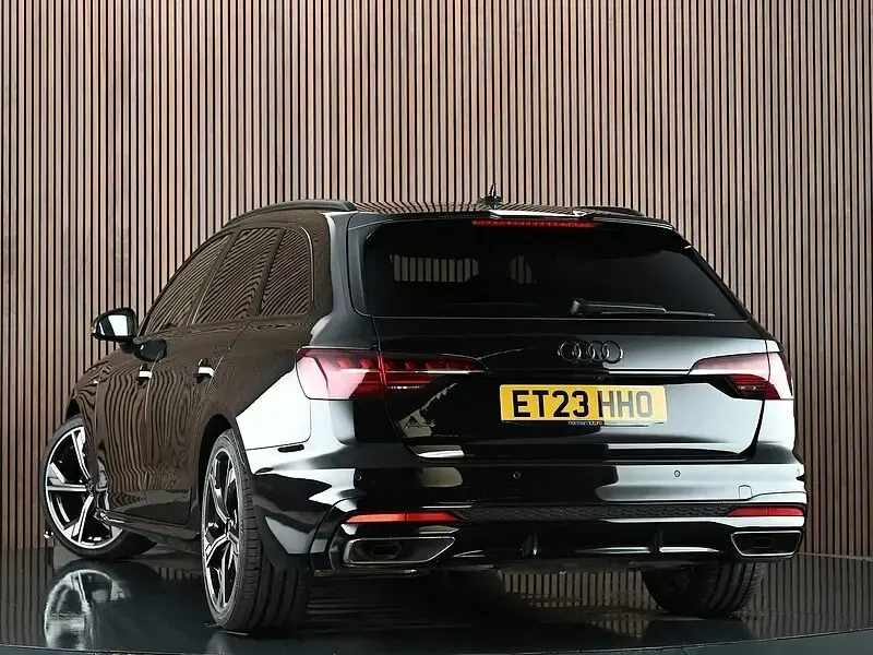 Used Audi A4 Black Edition 150 HP (110 kW) 2023 Black Estate