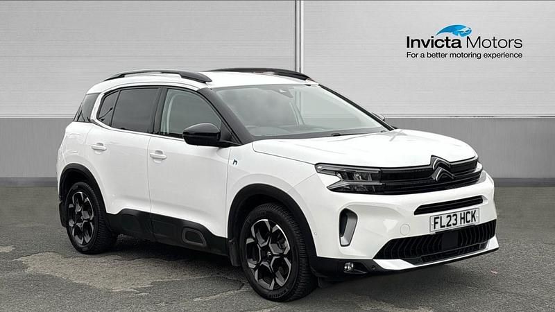 White Used 2023 Citroën C5 Aircross Shine SUV | £17,963 (Good price) - Image 1/4